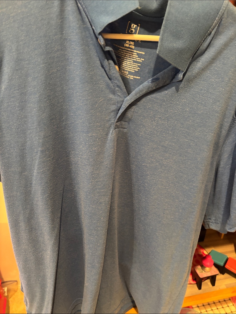 George Heathered royal blue Polo Shirt - George
